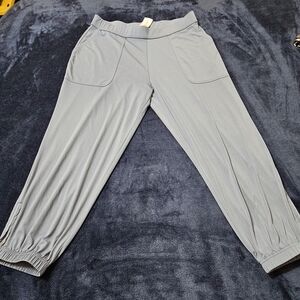 Lisa Rinna collection womens crop joggersSize L